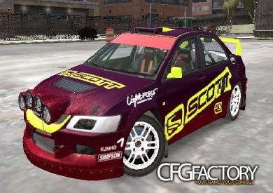 Mitsubishi Lancer EVO IX RallyCross (DiRT2)
