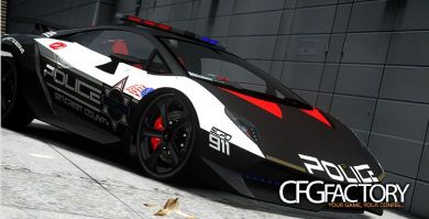 2011 Lamborghini Sesto Elemento POLICE(ELS/NON-ELS