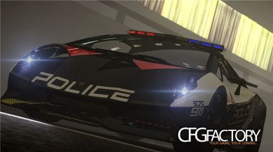 2011 Lamborghini Sesto Elemento POLICE(ELS/NON-ELS