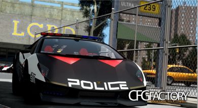 2011 Lamborghini Sesto Elemento POLICE(ELS/NON-ELS