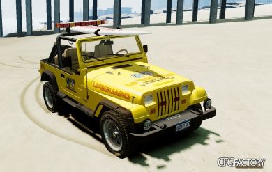 Jeep Wrangler 1988 LCFD Lifeguard Edition
