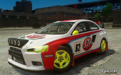 Mitsubishi Lancer EVOX RALLYCROSS (DiRT2)