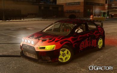 Mitsubishi Lancer EVOX RALLYCROSS (DiRT2)