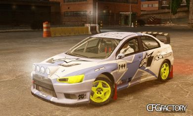 Mitsubishi Lancer EVOX RALLYCROSS (DiRT2)