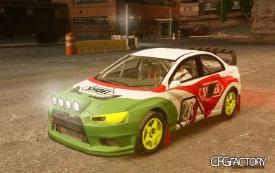 Mitsubishi Lancer EVOX RALLYCROSS (DiRT2)
