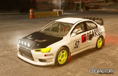 Mitsubishi Lancer EVOX RALLYCROSS (DiRT2)