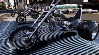 Trike motorbike