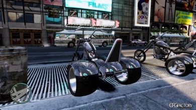 Trike motorbike