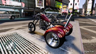 Trike motorbike