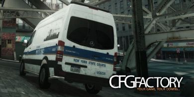 Mercedes-Benz Sprinter 2500 Prisoner Transport - v