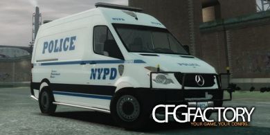 Mercedes-Benz Sprinter 2500 Prisoner Transport - v