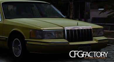 1991 Lincoln Towncar v1.0