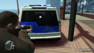Estonian Police Discovery 4 Land Rover