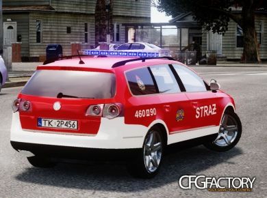 Volkswagen Passat Police with Simon1790 Skins Pack