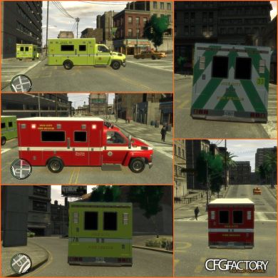 GMC Top Kick Vice City ambulance (ELS)