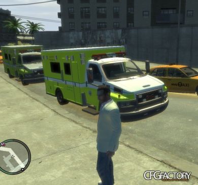 GMC Top Kick Vice City ambulance (ELS)
