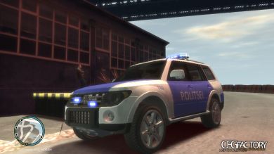 Estonian Police Mitsubishi Pajero