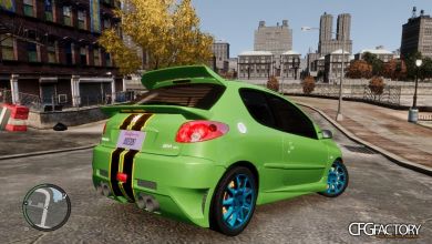 Peugeot 206 with lots of features