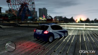 Peugeot 206 with lots of features