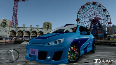 Peugeot 206 with lots of features