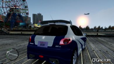 Peugeot 206 with lots of features
