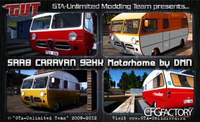 SAAB Caravan 92HK Motorhome '65