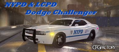 NYPD & LCPD Dodge Challenger