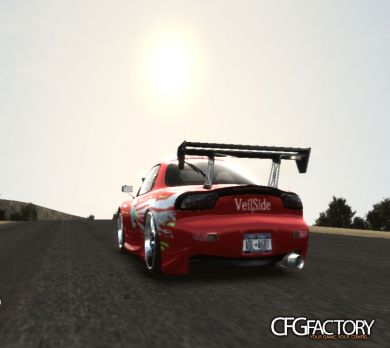 Fast And Furious 1 Mazda RX7 + Drift Handling line