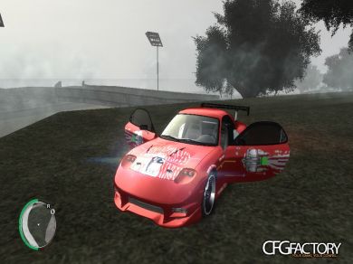 Fast And Furious 1 Mazda RX7 + Drift Handling line
