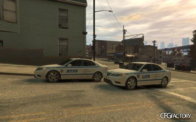 SAAB 9-3 2008 LCPD + NYPD Edition