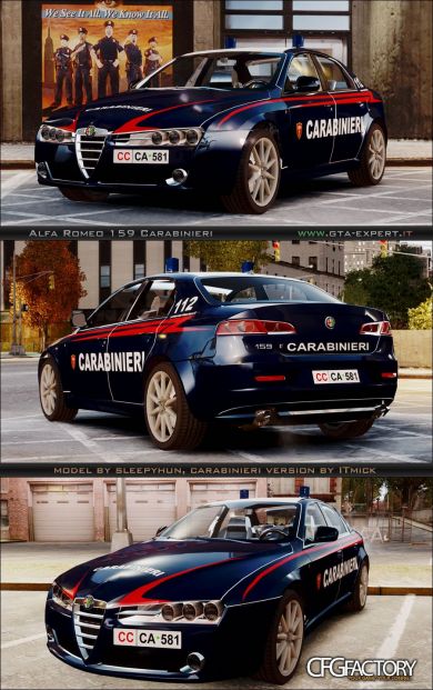 Alfa Romeo 159 Carabinieri