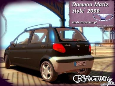 2000 Daewoo Matiz Style
