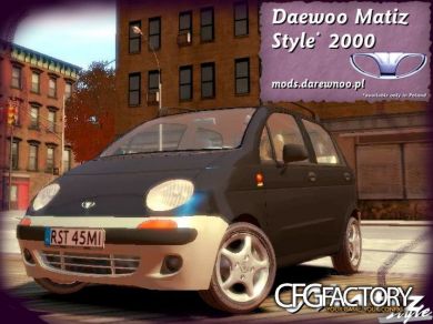 2000 Daewoo Matiz Style