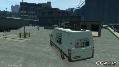 Weazel News van
