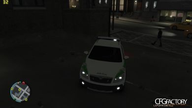 Slovak Police Car