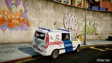 Mercedes Vito Hungarian FCKPLC Paintjob