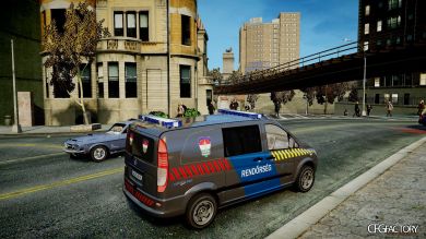 Mercedes Vito Hungarian Police