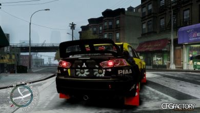 Dirt3 EvoX with Spinning Rear Fans