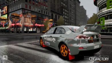 Dirt3 EvoX with Spinning Rear Fans
