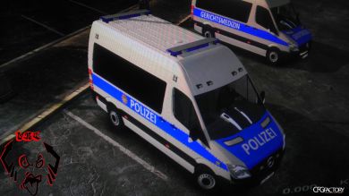 German Police Berliner Polizei Mercedes Sprinter