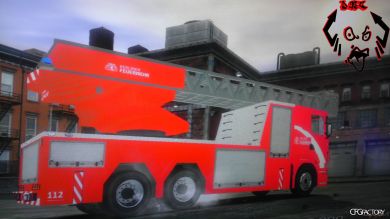 German Leiterwagen Berliner Feuerwehr