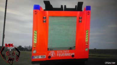 German Fire Truk Berliner Feuerwehr