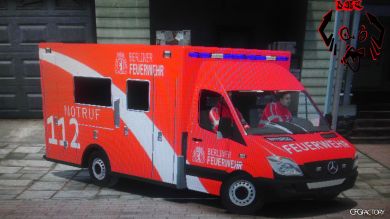 German Ambulance V1 Berliner Feuerwehr