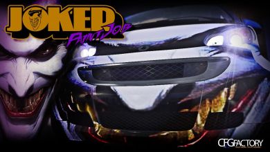 Joker Paintjob for smart 2012