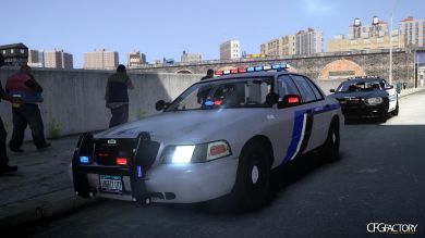 Liberty City Sheriff Ford Crown Victoria [ELS]