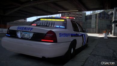 Liberty City Sheriff Ford Crown Victoria [ELS]