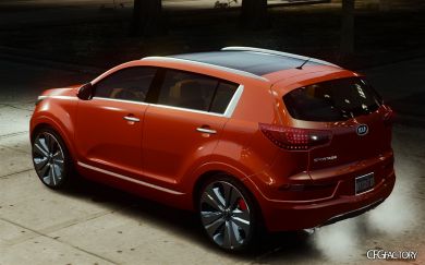 Kia Sportage 2010 Stock Rims [Final]