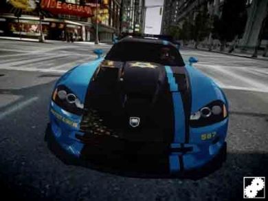 2009 Dodge Viper SRT-10 ACR Police NFS Hot Pursuit