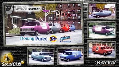 Real Laundromat mod + HD Skins