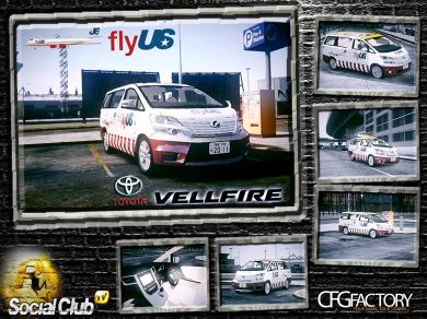 Toyota Vellfire GGH20 for FlyUS Van